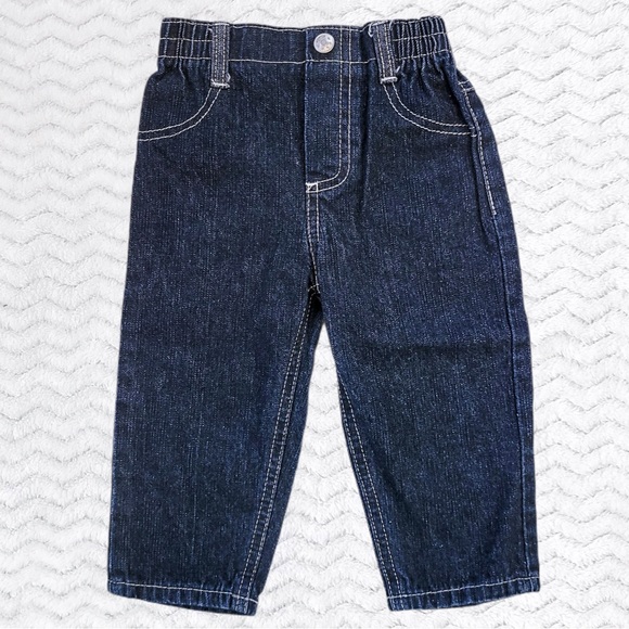 American Hero Jeans/Plaid Button Down/T-shirt 3pc Matching Set - 12M - Picture 3 of 10